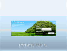 Tablet Screenshot of portal.csigroups.com